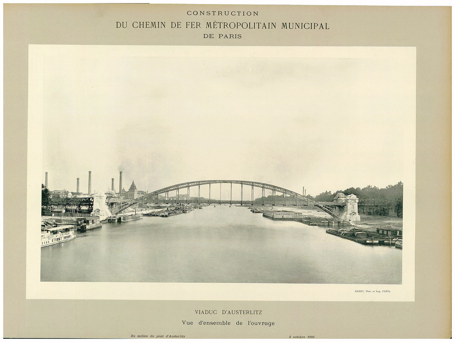 Ouvrage d’art ferroviaire en milieu urbain