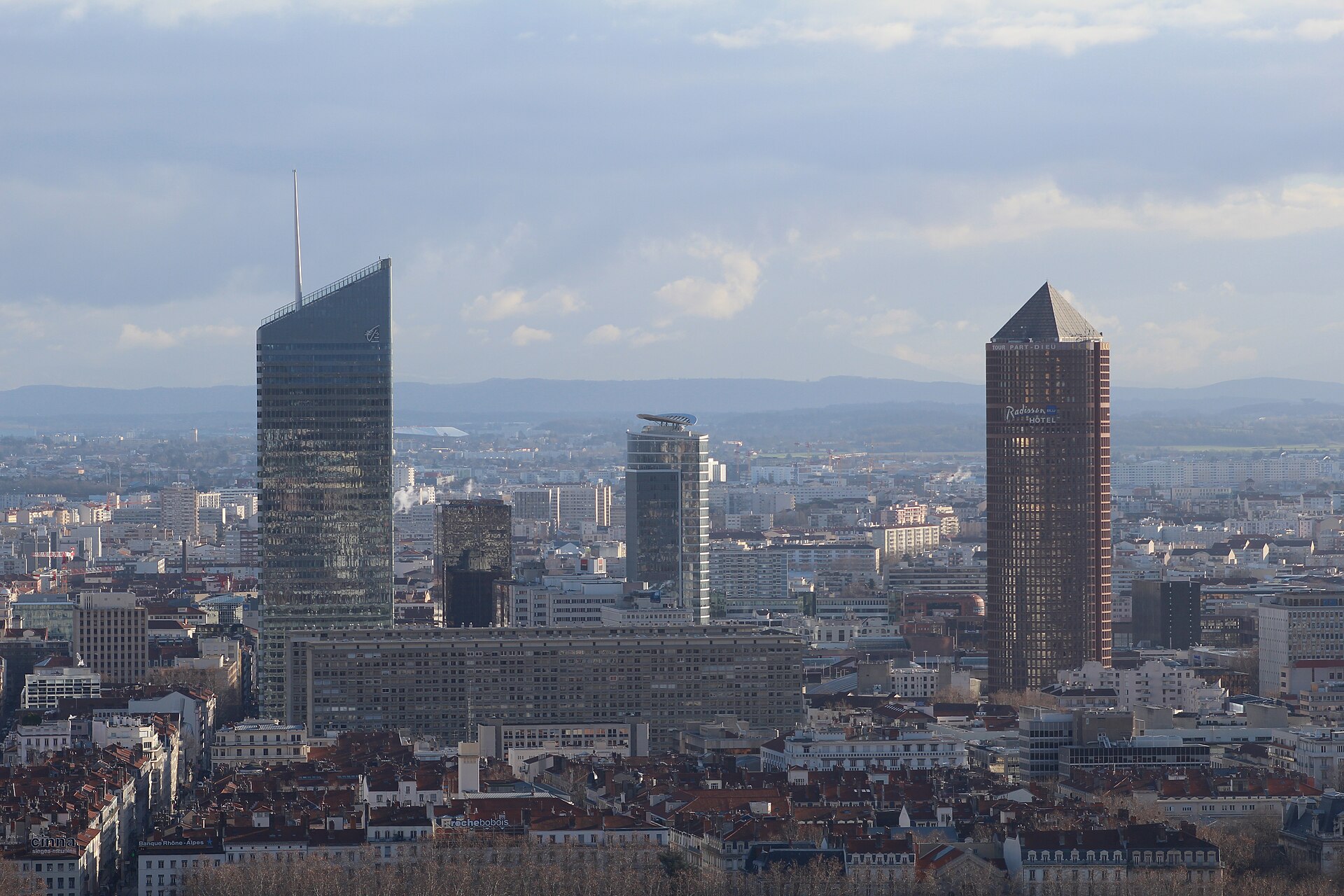 Tours de la Part-Dieu à Lyon