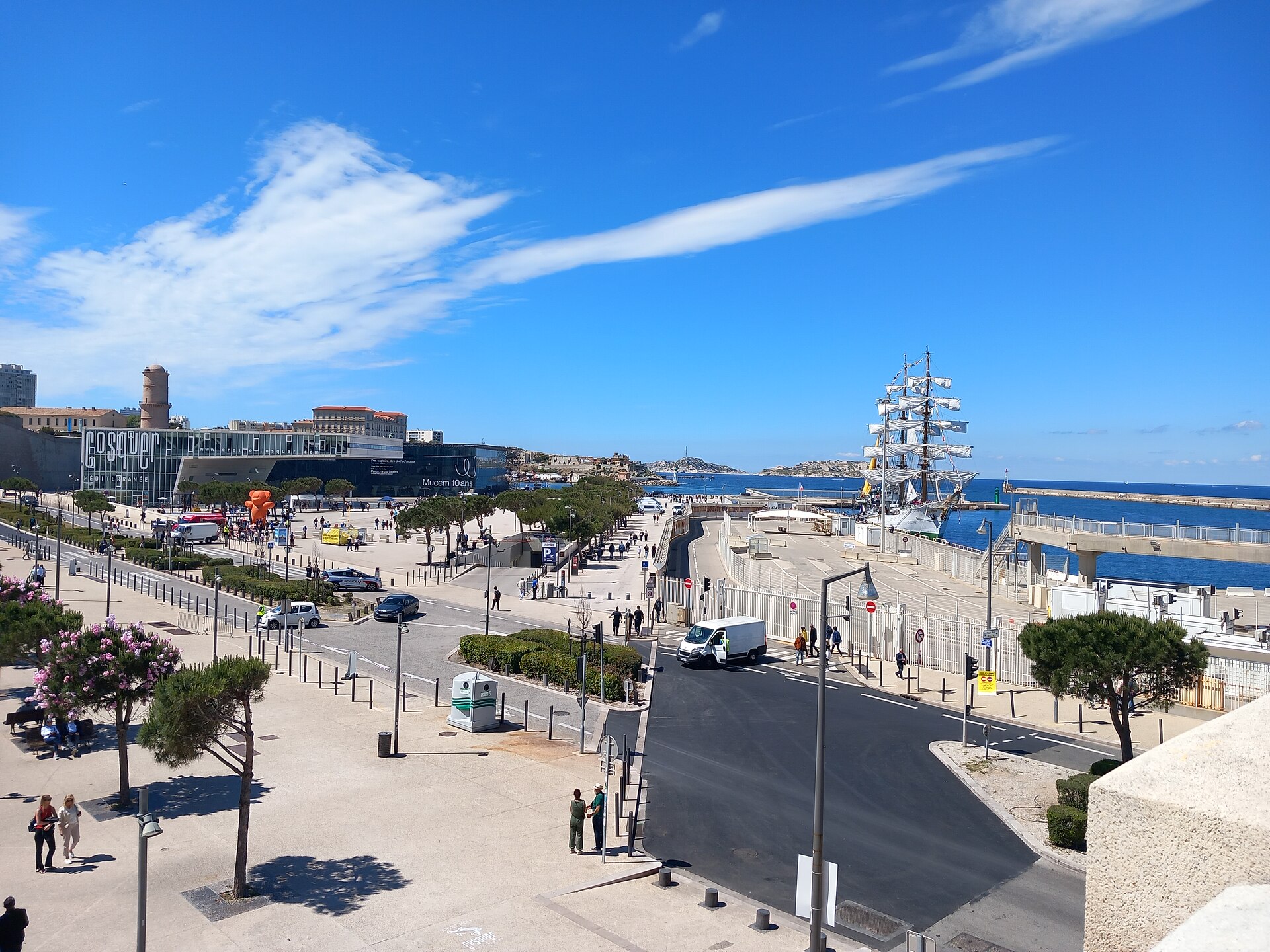 Port de Marseille et Mucem